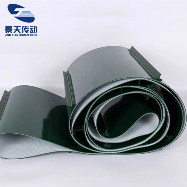 green pvc conveyor belt with cleat green pvc conveyor belt with cleat
