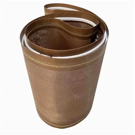 1*1mm mesh suhu tinggi tahan tali pinggang PTFE